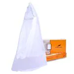 Little Chime White Cotton Cradle Cloth with Spring Set & Mosquito Net 50 x 20 x 10 cm