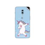 GADGETSWRAP Printed Vinyl Skin Sticker for OnePlus 6T - unicorn