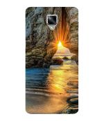 Bhaicover OnePlus 3 River Nature Theme Printed Colorful Back Case Cover
