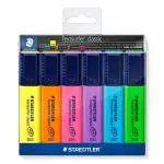 Staedtler Copy Proof Multicolor Highlighter Pen (Set of 6)