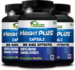 Inlazer Plus Height Capsule | Active & Strong Body| Speed Height Increase Medicine (3 x 30 Capsules)
