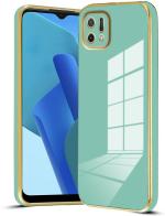 Cloudza Oppo A16e Green Silicon 360 Degree Protection and Slim Design Mobile good back Cover