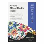 Paper Pep White A5 Mixed Media Paper 200 gsm (Pack of 24)