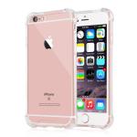 S-Hardline Apple Iphone 6S Transparent Bumper Back Cover