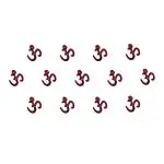 Comet Busters Maroon Stone Bindi For Women