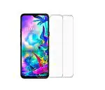 Vizio LG G8X Transparent Tempered Glass Bubble Proof, Anti-Shatter Screen Protector (Pack of 2)
