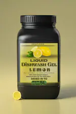 BLISS & BLUSH dish wash gel powder 500 gm Can Make Formalin | Natural, Organic, Biodegradable 5000 ml dish wash gel