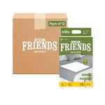 Friends Classic Underpads, Large 60 X 90 cm, Super Absorbent Polymer & Soft Surface, 120s Value Pack