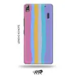 Tweakymod Printed Rainbow New Back Cover For Lenovo K3 Note