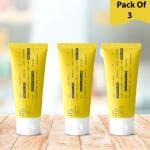 Glamroot De Tan Sugarcane & Honey Face wash | Effective for Tan Removal & Instant glow | Pack of 3