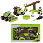 Ktrs Enterprise Diy Toy Vehicles Set Assembly Toy Farm Truck Construction Set,Play Set With Screwdriver Toy