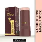 Olivia Instant Waterproof Makeup Stick Concealer Rachelle Rose 15g Shade No.2 (SPF 12) - Pack of 3