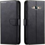 Slugabed Flip Cover for Samsung Galaxy On5, Samsung Galaxy J5 2015 | Magnetic Closurer| PU Leather Magnetic Wallet Back Cover Case (Black)