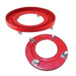 Vinishq LPG Cylinder Trolley Easily Movable Stand with Wheels Gas Cylinder Stands Premium Cylinder Trolley for Kitchen Easy Movement Lpg Gas Trolley Wheel Stand