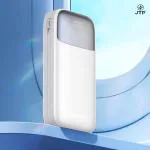 JTP 22.5W 20000mAh Fast Power Bank - PD+QC3.0+SCP Fast Charging, High-End Business Powerbank, Built-in Cable, Electroplating Process