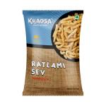 KHAOSA | Ratlami Sev | 200Gm | Spicy Moth Flour Snack | Authentic Ratlami Namkeen | Crunchy Gram Flour Ratlami Sev | Gluten-Free And Vegan Lentil Ratlami Sev | Authentic Bikaneri Ratlami Sev