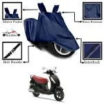 Kedit Suzuki Access 125 Motorcycle Bike Scooty Cover Navy Blue Colour Water Resistant - UV Protection & Dust Proof Imported Fabric Quality,Sun Protection,Weather Bike - Scooty Two Wheeler Body CoverSuzuki Access 125
