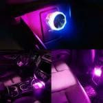 SHREE SANT ENTERPRISE Mini USB projector car light , USB car interior projector, Mini USB car roof projector, USB car ceiling light projector, Car interior USB projector light, Mini USB starlight car projector [ PACK OF 1]