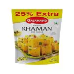 GAJANAND Naylon Khaman Mix Flour, 500gm (Pack of 1) / Instant Mix, Ready to Cook / for Healthy & Tasty Snacks/Breakfast