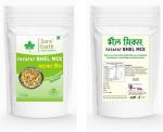 Saraearth Fatafat Bhel Mix| Street Style Premix| Chowpati Bhelpuri Mix |Ready to Eat | 300 grm (Pack of 3)
