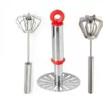 Aksells Multipurpose Egg, Curd Whisker And Potato Masher