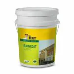 Dr. Fixit Raincoat Classic White, External Wall Waterproofing, Top Coating, 1000plusunique Shades, No Dilution, 20 L, Single Coat Application, Elastomeric, 7 Years Waterproofing, Brush, Roller, Spray
