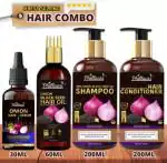 Phillauri Hair Care Combo Advanced Formula Hair Serum/Hair Oil/Hair Shampoo/Hair Conditioner (4 Items in the set)