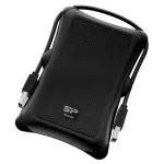 Silicon Power Armor A30 2TB Rugged External Hard Drive (Black)