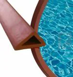 Metreno 3 Meter Water Stopper for Bathroom Kitchen Slab Corner Threshold Water Dam Barrier Silicone Strip for Shower Floor Tiles Water Stopper Tapes for Doors (Brown)