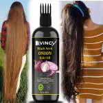 Livincy Black Seed Onion Hair Growth Oil With Comb 100 Ml