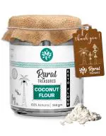 Coconut Flour & Atta | High Fat Coconut Flour | Gluten Free Rotis | 250 g