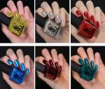 AQ FASHION New Unique Color Rich Paint HD Shine Color Nail Polish Combo Set