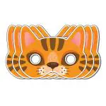 Festiko 18 Pcs Cat Theme Eye Masks, Cat Eye Masks For Kids