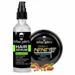 urbangabru Easy to Use and Frizz Free Clay Wax and Serum for Smoothening, Shine and Moisturizing Almond Oil and Vitamin E All and Dry Hair Type - 100 g