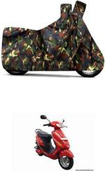 RONISH Two Wheeler Cover for Hero (Electric Zippy, Multicolor)