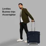 Carriall Stark Black Laptop Roller Case