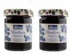 Dana Blueberry Spread Regular, Pack of 2, Product of Polland