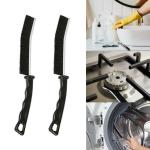 WILLGO Cleaning Brush, Bathroom Gap Cleaning Brush, Clean The Dead Corners of Bathroom Kitchen Tiles, Window Slots, Multi-Purpose Door Window Deep Cleaning Brush Supplies (PACK OF 2)
