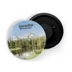 Dhcrafts Multicolor Metal Durmitor Montenegro Printed Fridge Magnet, 5.8 Cm