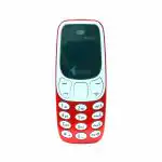 MTR ONEME MINI10 Keypad Dual Sim Mini Mobile Phone with External Memory Slot 1.68cm (0.66 inch) Display Only Mobile Phone & Charging Cable in Box, Battery,No Charger - RED