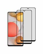 GADGETRONICS Samsung A42 5G,M42 5G and F42 5G Black Tempered Glass Scratch Resistant Screen Protector (Pack of 2)