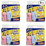 LIFREE Extra Absorb Pants- Extra Large-(10 Pieces) (Pack of 4) XL-(40 Pieces) Unisex Adult Diaper.