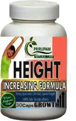 Prirupam HIGHT INCREASING GROWTH AYURVEDICE HARB CAPSULES-30 (Pack of 1)