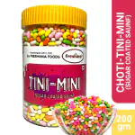 Freshana Mouth Freshener Tini-Mini Saunf 200G Tinimini Flavoured Sugar coated Fennel Seeds Candy