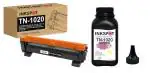 INKSPOT Easy Refill Toner Cartridge TN-1020 for Brother TN-1020 Toner Cartridge Compatible for Brother HL 1111,1201,1211w,DCP-1514,DCP-1511,DCP-1601,DCP-1616nw,MFC 1911nw (TN-1020 + Powder)