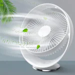 TALLIN Electric 220V Portable Personal Cooler Desk Table Fan Speed Operation Mode Fan