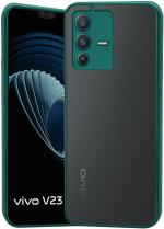 Ragro Green Hard Back Care Cover For Vivo V23 Pro