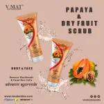 V MAT PAPAYA & DRY FRUIT SCRUB