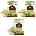 BrijBooti Harad - Baheda - Amla 100 Gr Each (Powder)