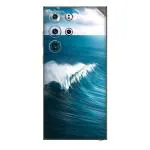 GADGETSWRAP Printed Vinyl Skin Sticker for Samsung Galaxy S23 Ultra - ocean wave